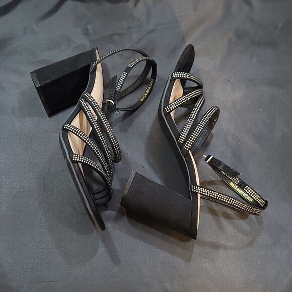 BRAND NEW KELLY &KATIE RHINESTONE EMBELLISHMENTS OPEN-TOE SANDAL - Picture 8 of 16